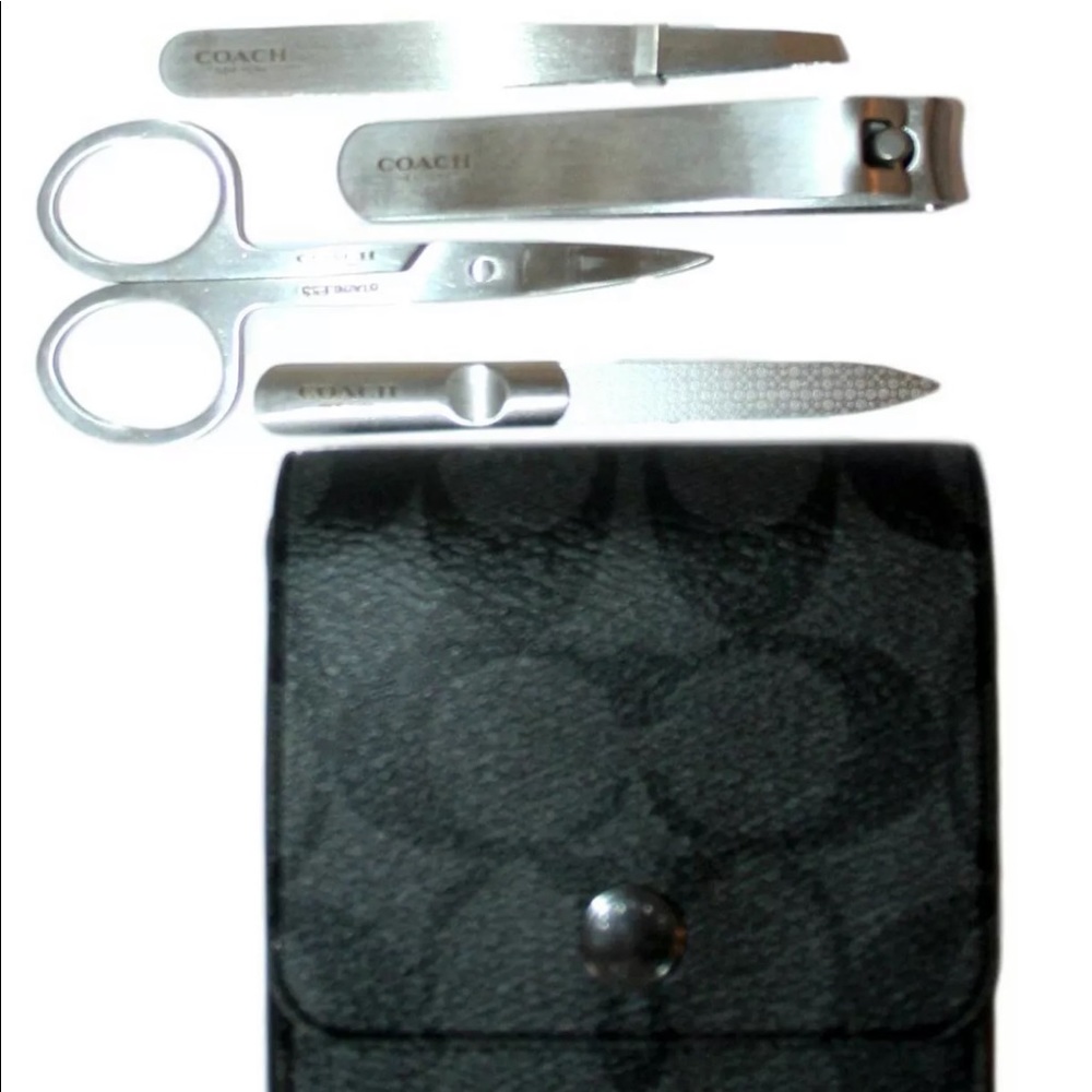 Men’s coach grooming set NWT